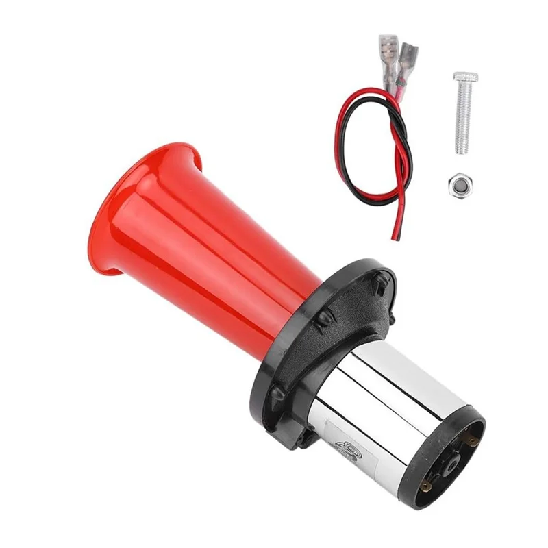 A98M 12V Classic Style Air Horn 110Db Car Horn Old-Fashioned Vehicle Truck Sound System
