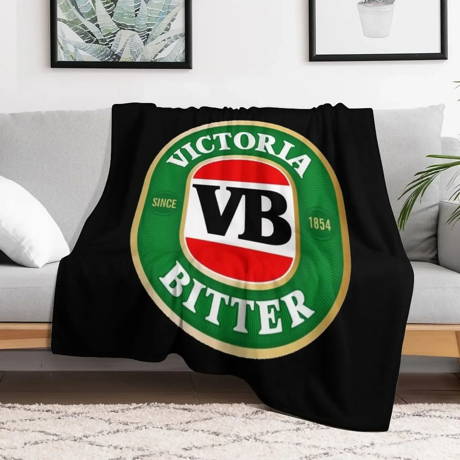 redwhite,Victoria Bitter Victoria Bitter Throw Blanket Winter beds Stuffeds christmas decoration Blankets