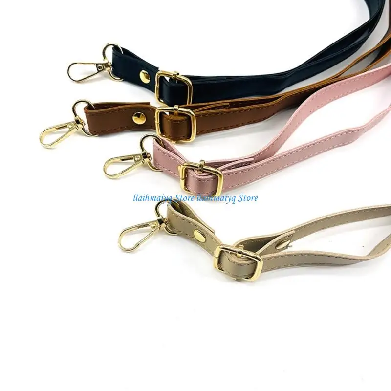 

573B Pu Leather Shoulder Strap,Adjustable Bag Strap Replacement for Handbags Crossbody Shoulder Bag with Metal Buckles