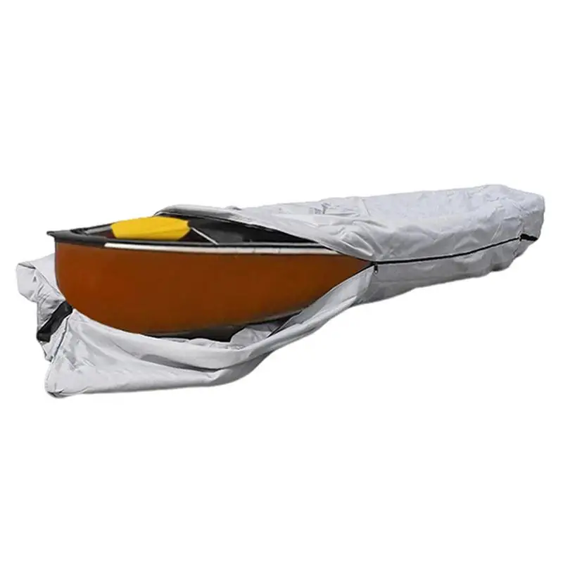 Kayak Storage Cover Canoe Kayak Protective Cover For Storage Kayak Boat Organization Cover Heavy Duty Oxford Cloth Sun