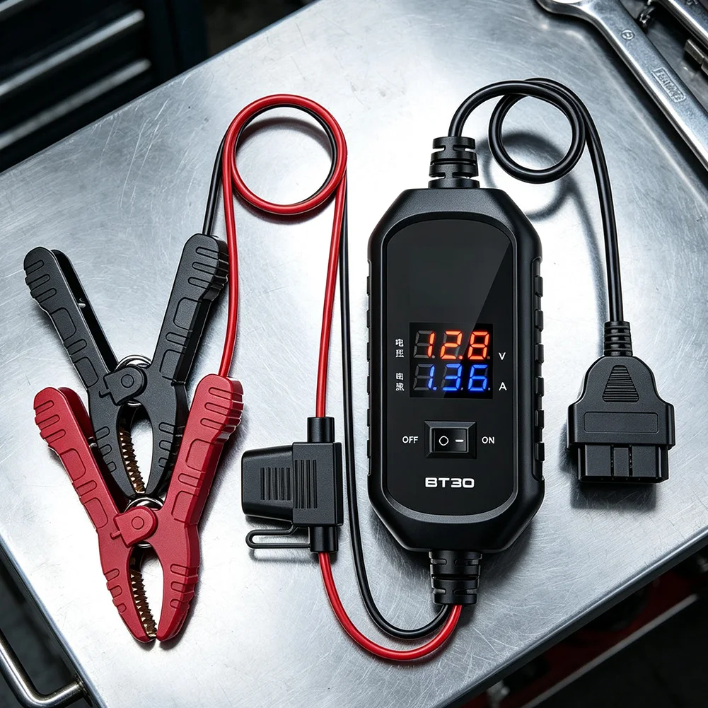 BT30 Power Cable for OBD2 Interface Maintains Continuous Power During For Battery Replacement Prevents and Data Loss