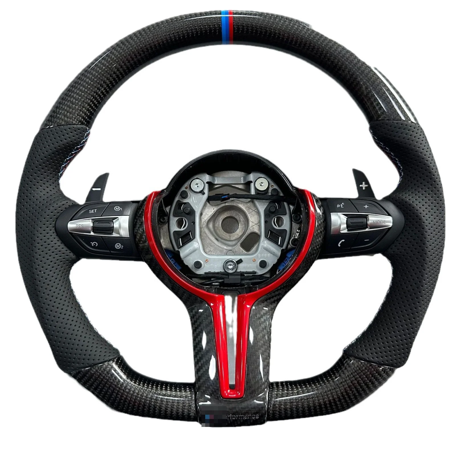 F30 F10 F32 E60 E46 E90 X5 E70 M3 M4 M5 M6 F90 F80 F82 F87 Carbon Fiber Steering Wheel for BMW