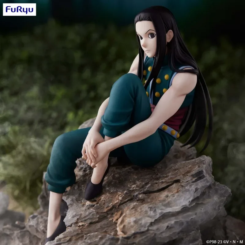 FuRyu HUNTER×HUNTER Illumi Zoldyck Anime Surroundings Action Toy Figures Christmas Gifts Kawaii