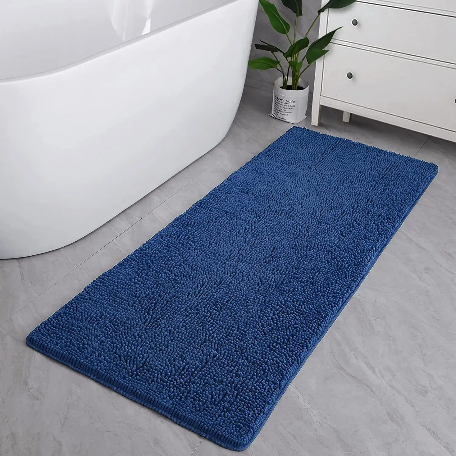 Non-slip super absorbent Bath mat Soft pile Foot mat Bathroom rug carpet Bathtub Mat for bathroom accessories house floor mats