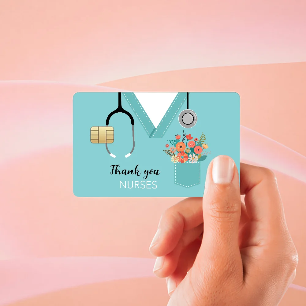 Doctor Anime Spend Or Save Funny Shell On Off Ultra Thin No Fade Sticker Skin Cover Film For Debit Credit Card