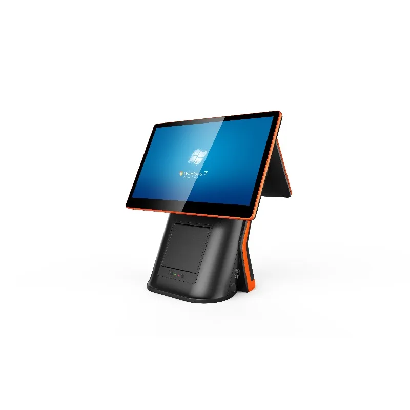 2026 High Quality 15 Inch Dual Touch Screen Yazar Kasa Pos System For Retail All In One PC
