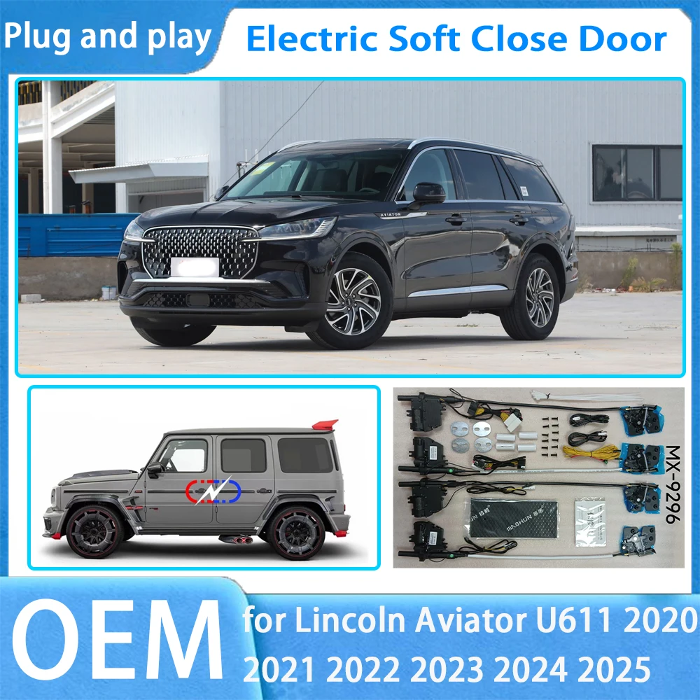 

for Lincoln Aviator U611 2020-2026 OEM Car Soft Close Door System Automatic Electric Auto Pull Power Latch Power Closing