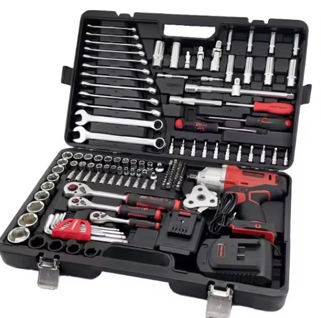 

159-Piece Auto Repair Tool Set 1/4 Inch Sleeve Set, Auto Repair Tool, Ratchet Torque Wrench Combination, Auto Repair Kit,