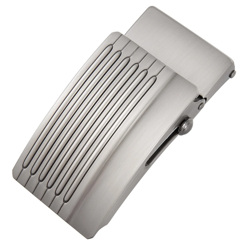 الرجال الأسطوانة سبيكة مشبك موضة جديدة حزام الملحقات عادية الأعمال التلقائي مشبك 3.5 سنتيمتر