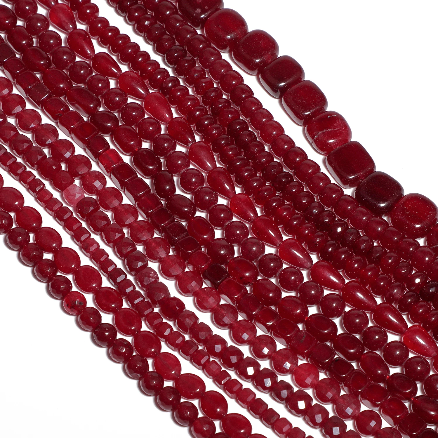Natural Chalcedony Beads for DIY Jewellery Making
