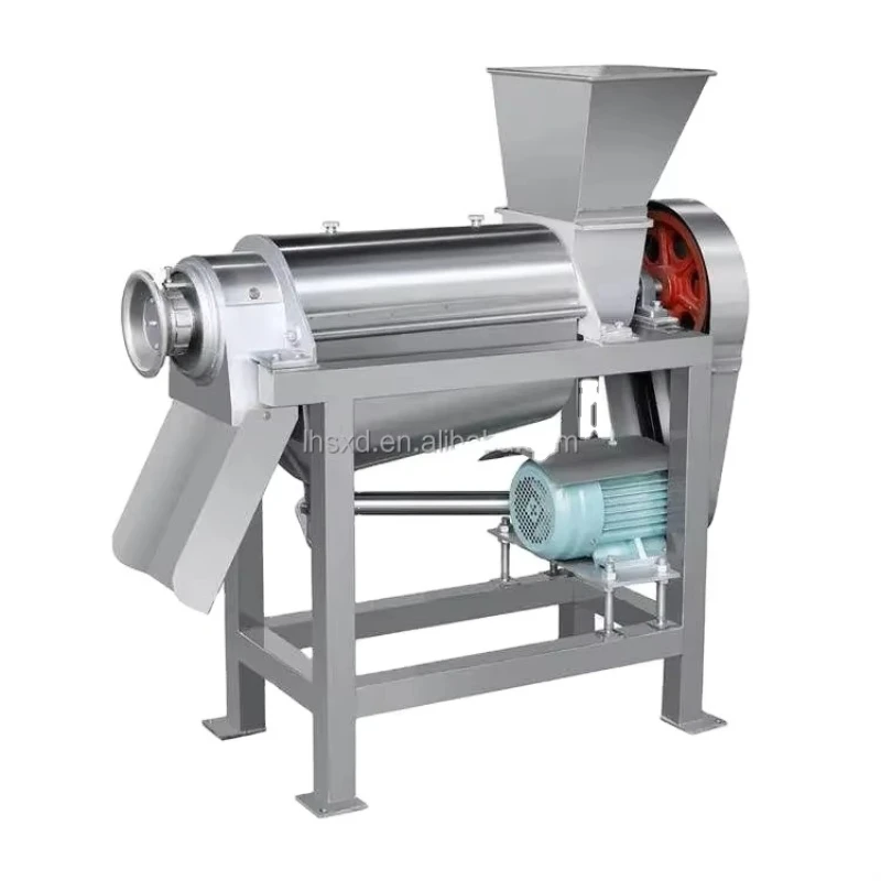 304 Stainless Steel Fruit and Vegetable Spiral Juice Extractor Machine Fruit Processing Machine Pass Fruit Juice Making Machine
