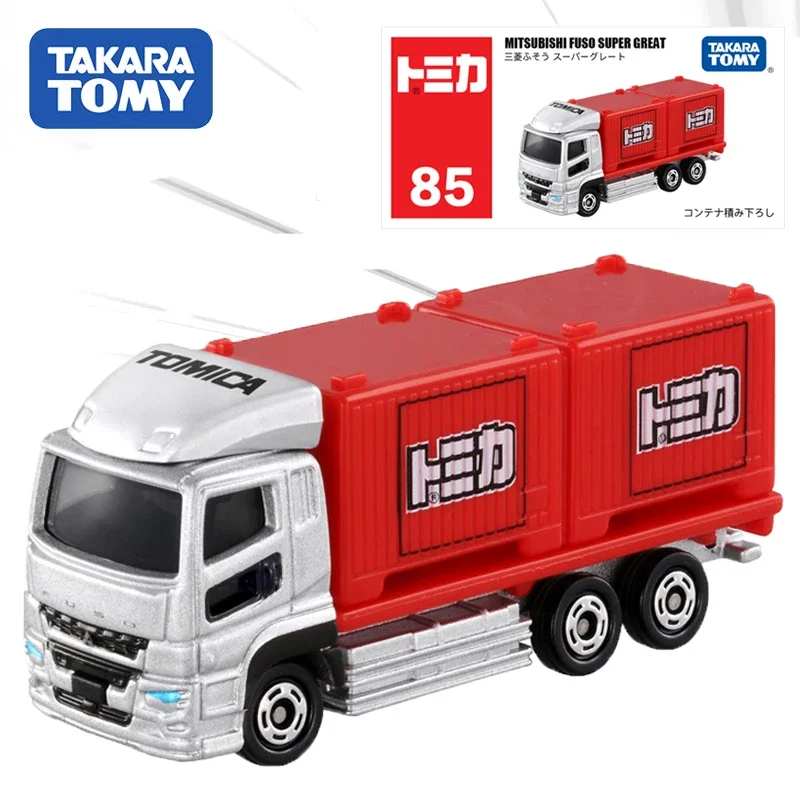 

TAKARA TOMY литая модель из сплава 85 Mitsubishi грузовик-фургон, коллекция украшений для мальчиков, детские праздничные подарочные игрушки.