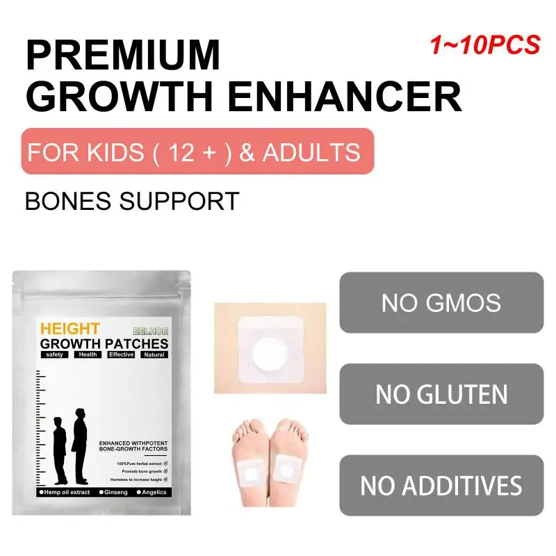 Heightening Paste Heighten Foot Patch Promote Bone Growth Foot Sticker Height Increase Oil Conditioning Body Grow Taller