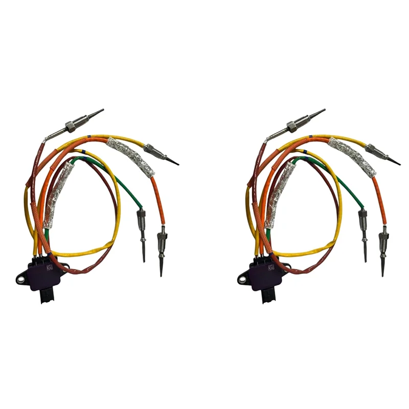 

2X 4-проводной датчик температуры выхлопных газов 226584752R 226580138R для Renault M9R Kangoo II Dokker Logan Sandero II Duster II