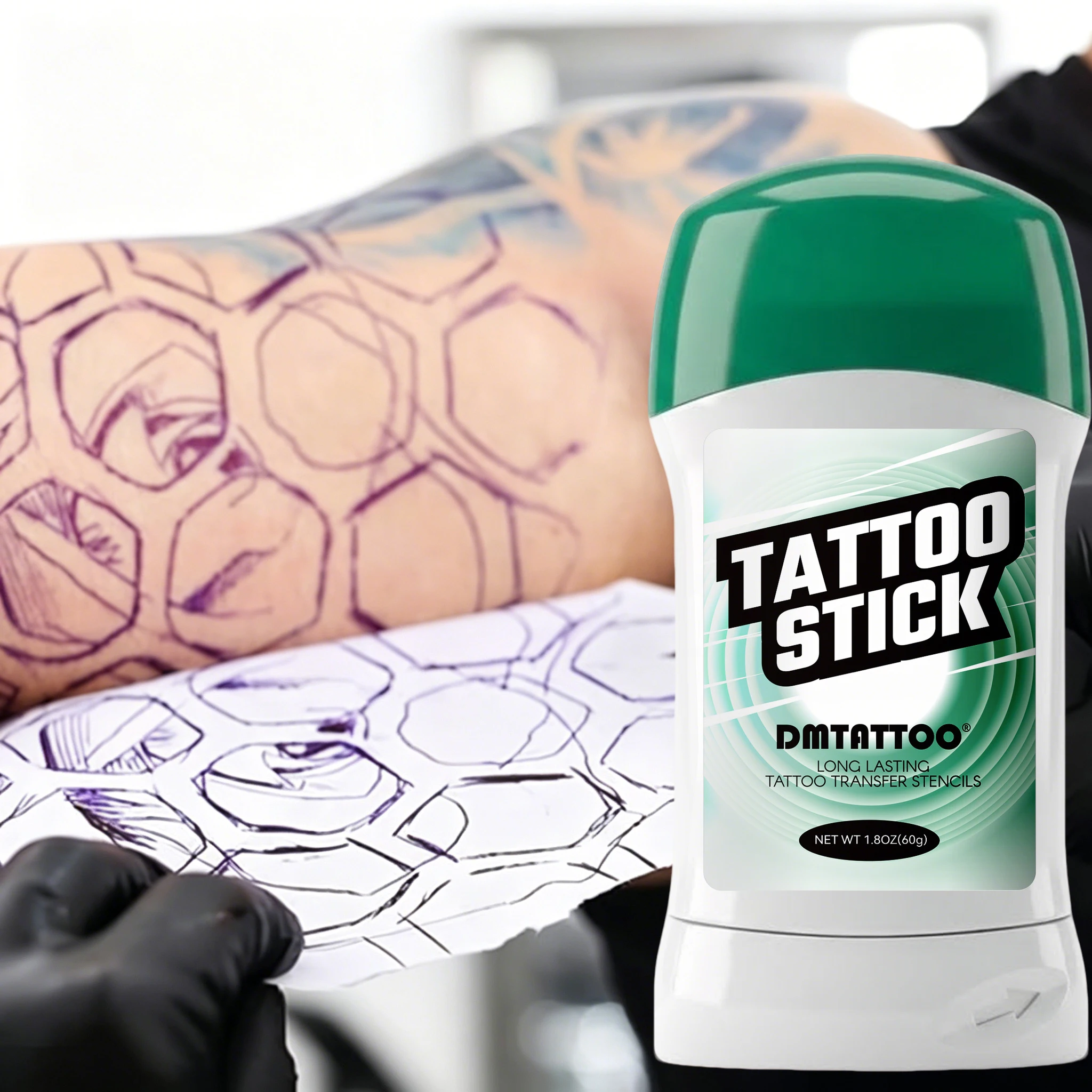 60g Professional Tattoo Transfer Soap Tattoo Stencil Primer Supplies