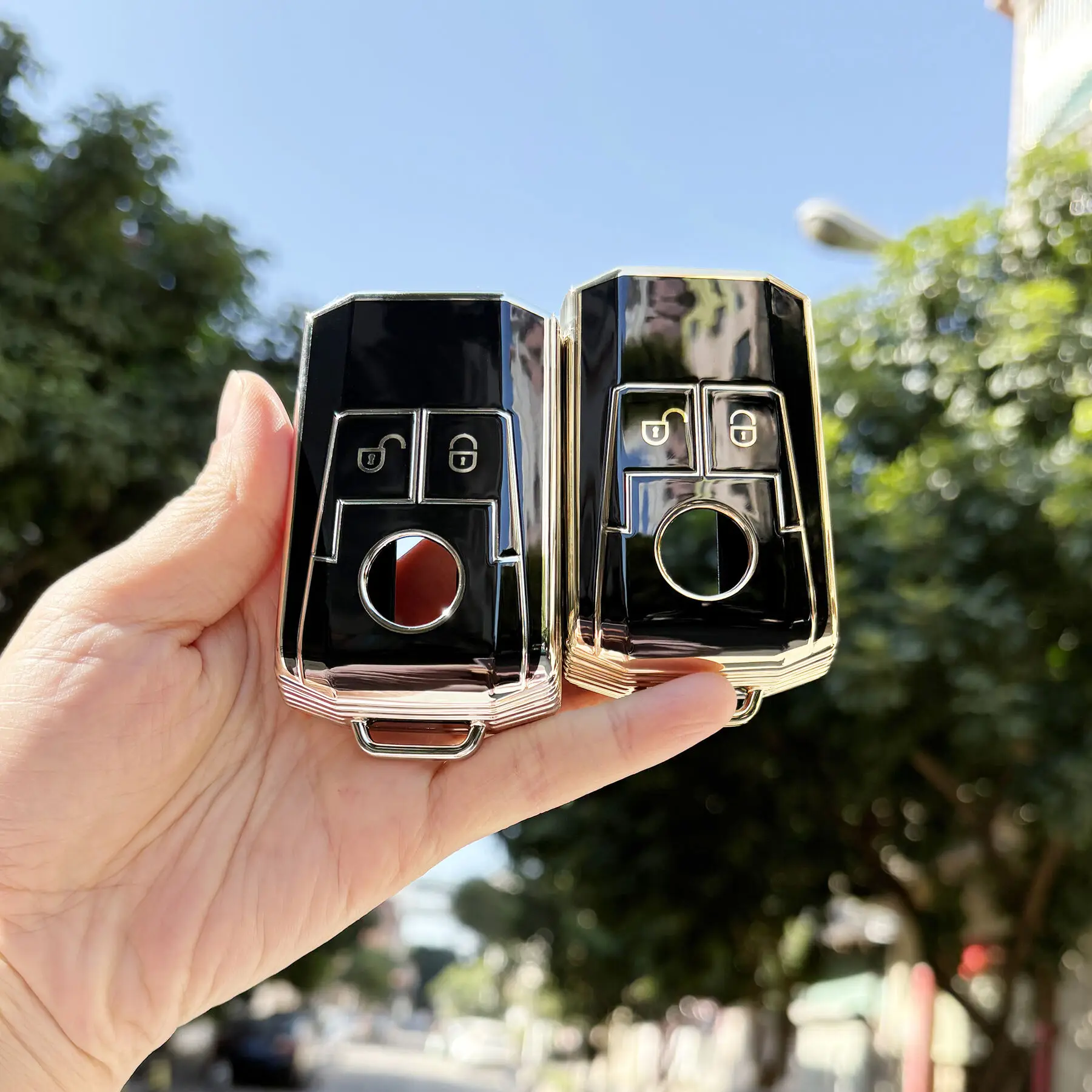 Auto-Zubehör Weiche TPU-Hülle für Mercedes Benz Actros Antos LKW Zündschloss-Gehäuse Schlüsselanhänger Autoschlüssel-Kappen Halter