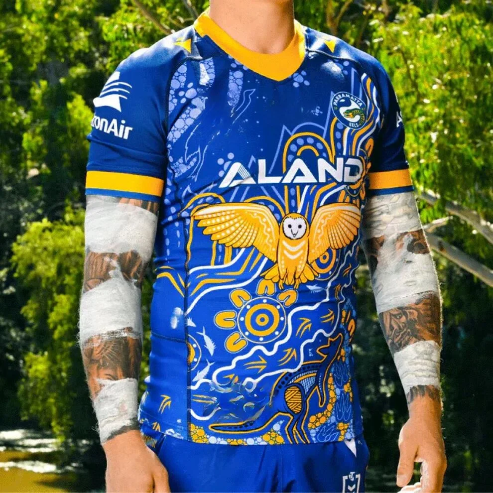 

Мужская коренная майка Parramatta Eels 2024 года