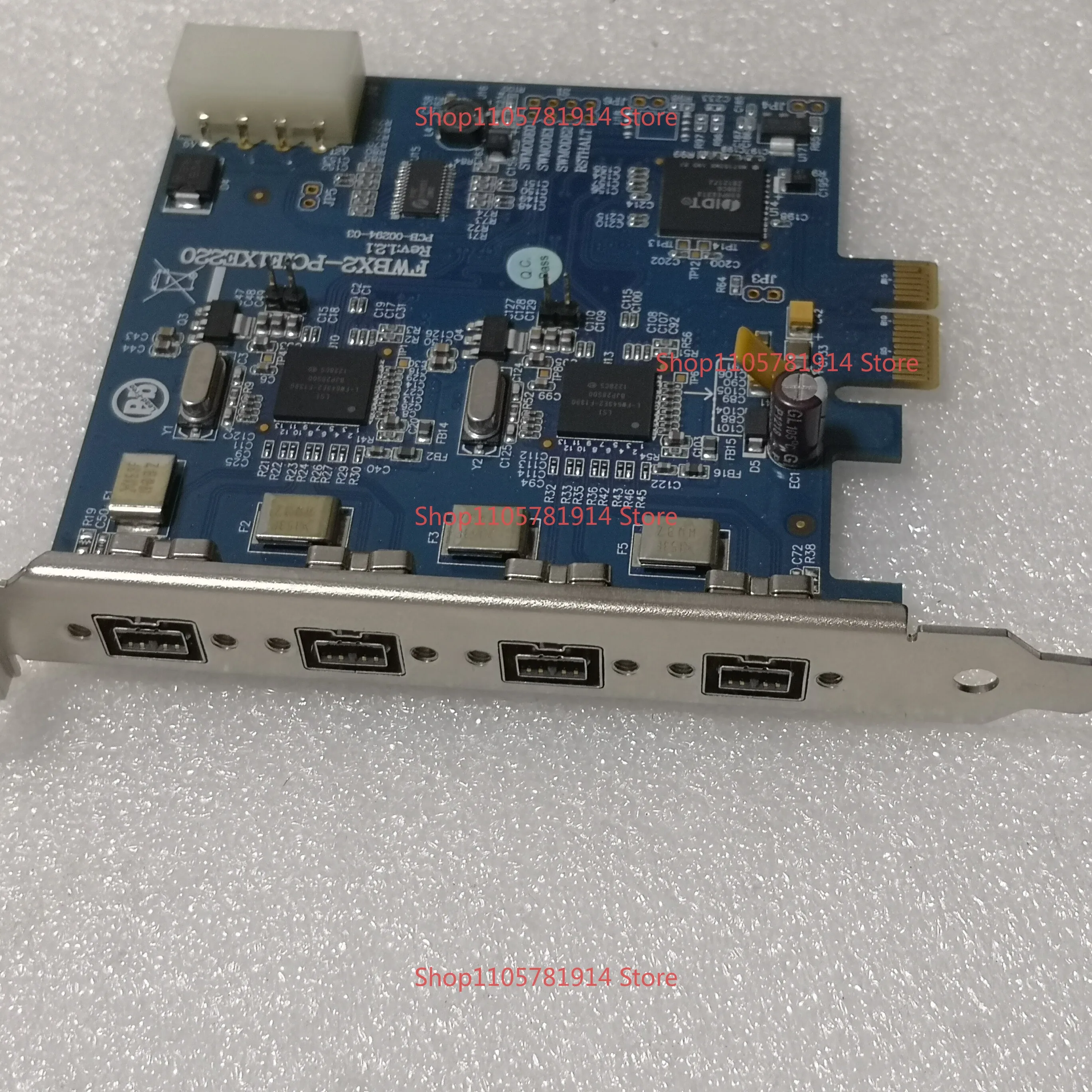 For Taiwan IOI FWBX2-PCIE1XE220 1394B Capture Card, Industrial Camera Card