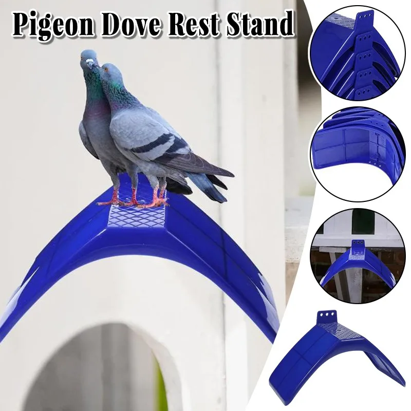 

10PCS Pigeon Dove Bird Rest Stand Frame Dwelling Perches Roost Bird Supplies Pigesons Dwelling Frame Birdcage Accessories