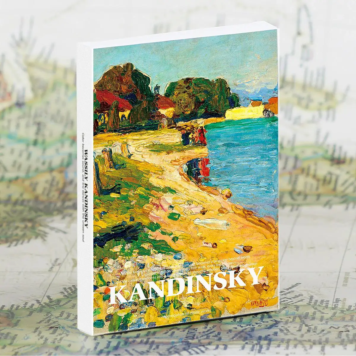 

30Pcs/Set Russian Artist Kandinsky Oil Painting Postcards Artistic Greeting Cards Ideal Gift for Art Lovers