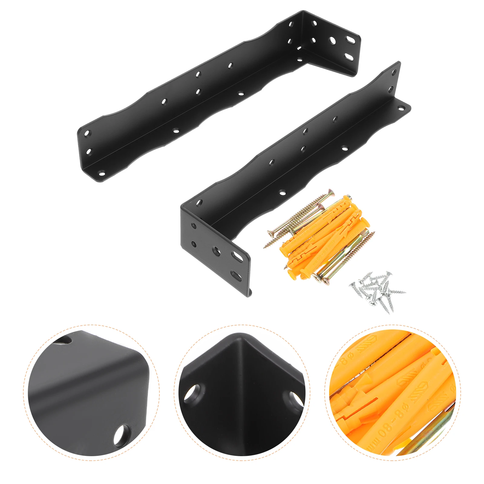 

Floating Shelves Suspension Bracket Wall-mounted Shelf Supports Ceiling Brackets
