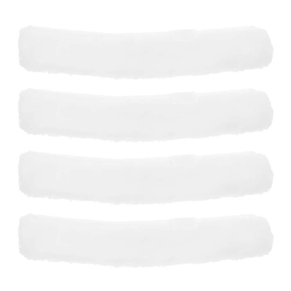 

4 pcs Glass Cleaning Pad: Reusable Window Scrubber Refills Replaceable Squeegee Sleeves For Streak-Free Shine Window Cleaning
