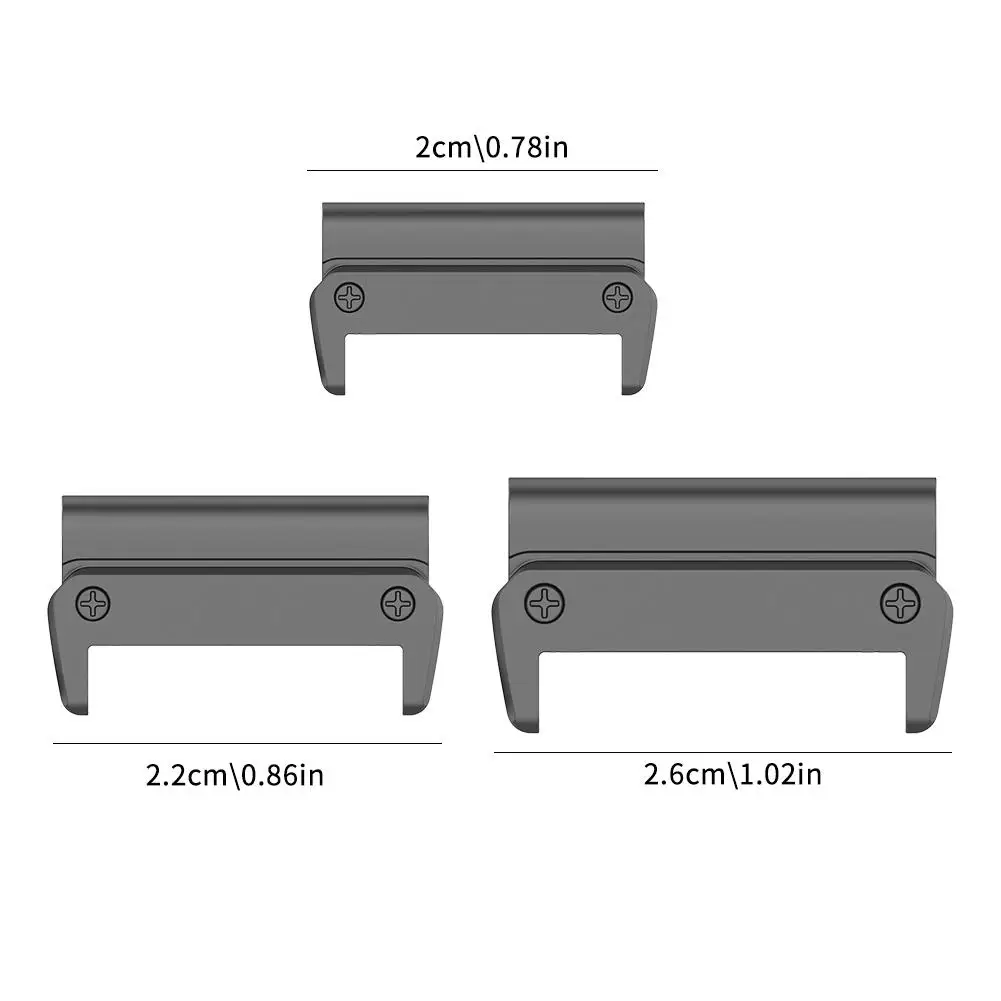 Easyfit-ガーミンフェニックス8用バックルコネクタ,耐腐食性,耐摩耗性,20mm, 22mm, 26mm