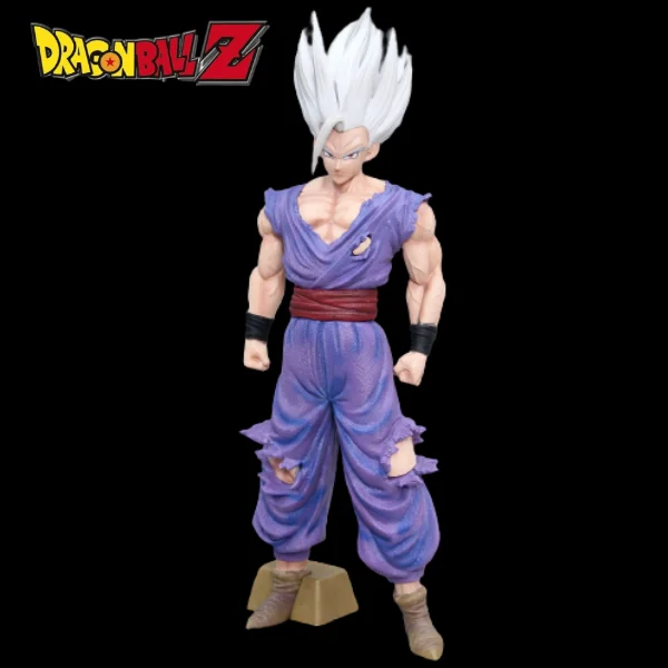 

Драконий жемчуг супер Gk большой белый Бог чудовище Гохан Гоку саиян ПВХ фигурка модель игрушка трехсторонняя резьба украшение креативный подарок