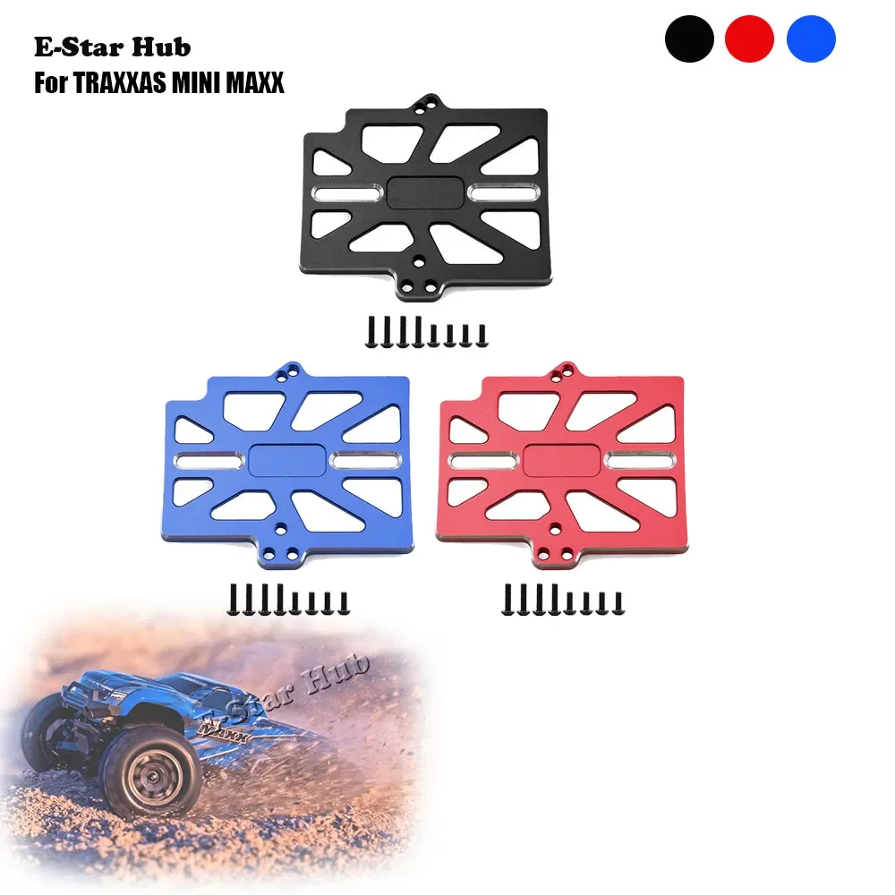 Фиксированное сиденье ESC для Traxxas 2S 3S ESC W240 Mini Maxx Hobbywing MAX10, комплект металлических обновленных деталей, аксессуары для радиоуправляемого автомобиля OP