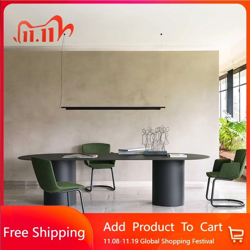 

Designer Executive Table Wood Modern Asthetic Writing Computer Office Desks Standing Room Conference Escritorio Home Office