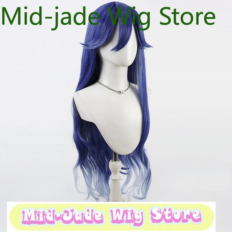 미드 제이드 위그 위더링 웨이브스 루치올라 코스프레 가발애니메이션 게임 롤플레잉 할로윈 파티 합성 가발