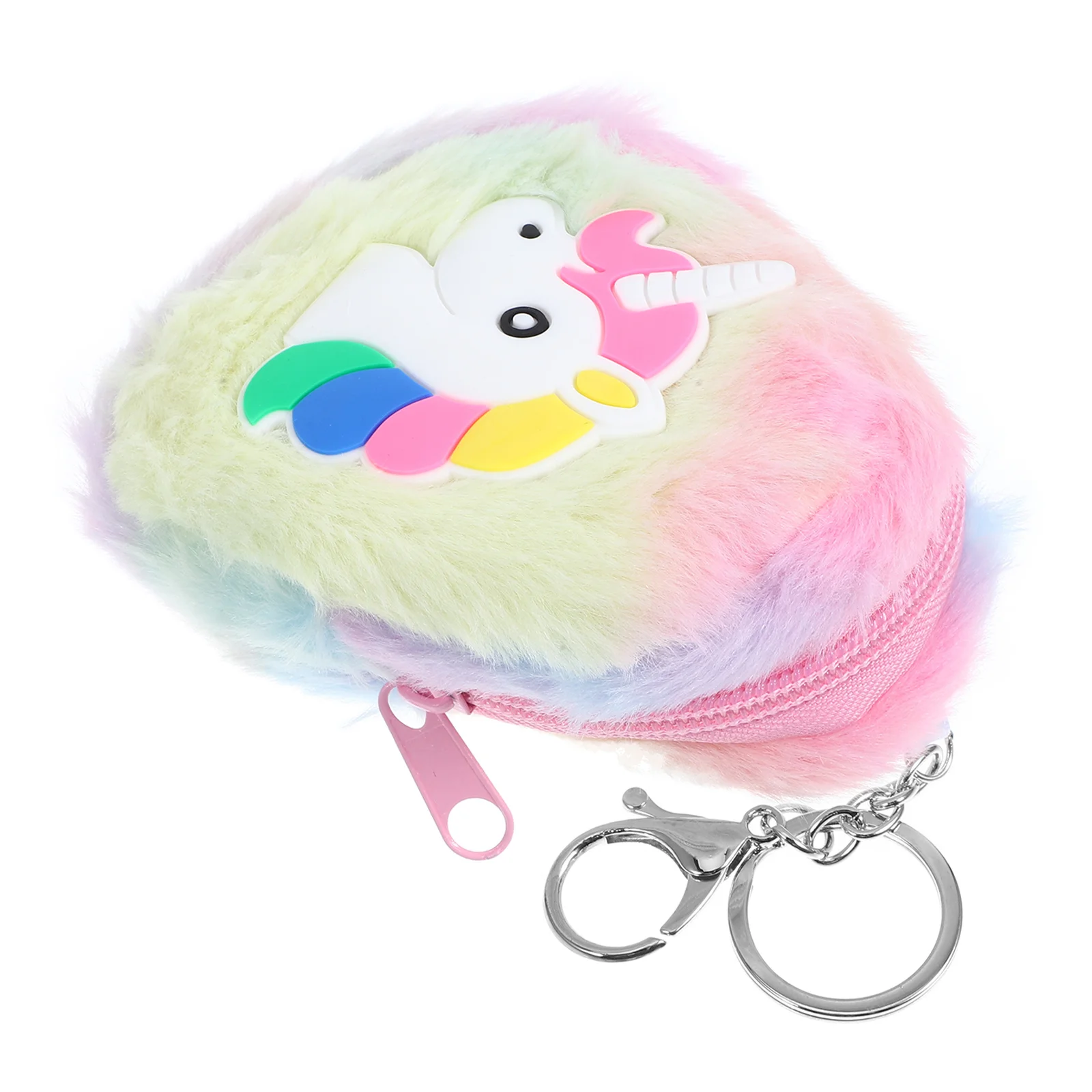 محفظة كارتون يونيكورن للعملات المعدنية، حقيبة صغيرة خفيفة الوزن بسحاب للنساء، محفظة لطيفة للعملات المعدنية وأحمر الشفاه، منظم النقود، محفظة مدمجة #1