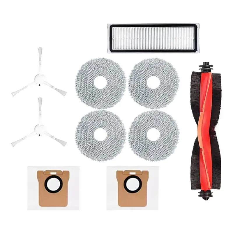 

For Xiaomi Robot Vacuum X20+ X10+ X20 Plus X10 Plus Parts Accessories Main Side Brush Hepa Filter Mop Cloth