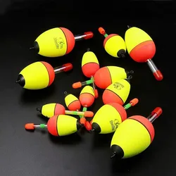 10Pcs EVA Luminous Fishing Night Float Light Stick Foam Plastic Bobber Sea Rock Fishing Striking Floats 3/5/10/40g