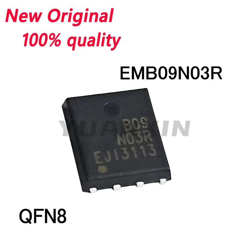 5/PCS New Original EMB09N03HR EMB09N03R B09N03R QFN8 Field effect tube In Stock