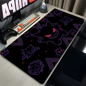 أرجواني اليابان أنيمي لوحة ماوس PC بارد P-Pokemon Gamer Cabinet لوحة مفاتيح حصيرة XXL G-Gengar ممتدة مجادة مكتب محمول حصيرة Kawaii لوحة الماوس أفضل 10 سجادة أنيمي مبيعا - رقم 5