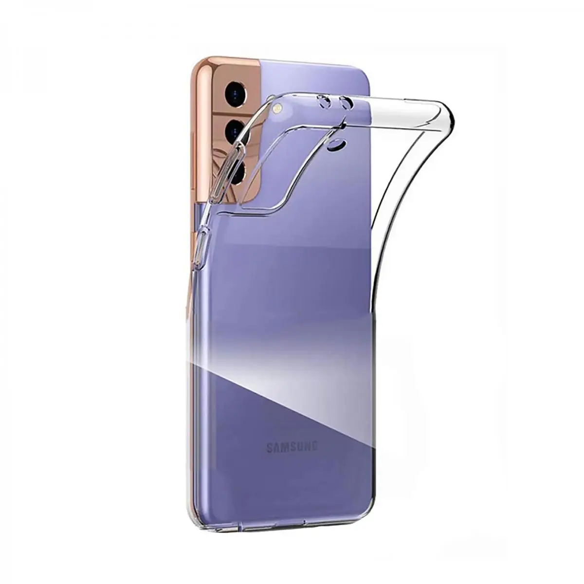 For Samsung Galaxy S21 Phone Clear TPU gel Case Silicone Case