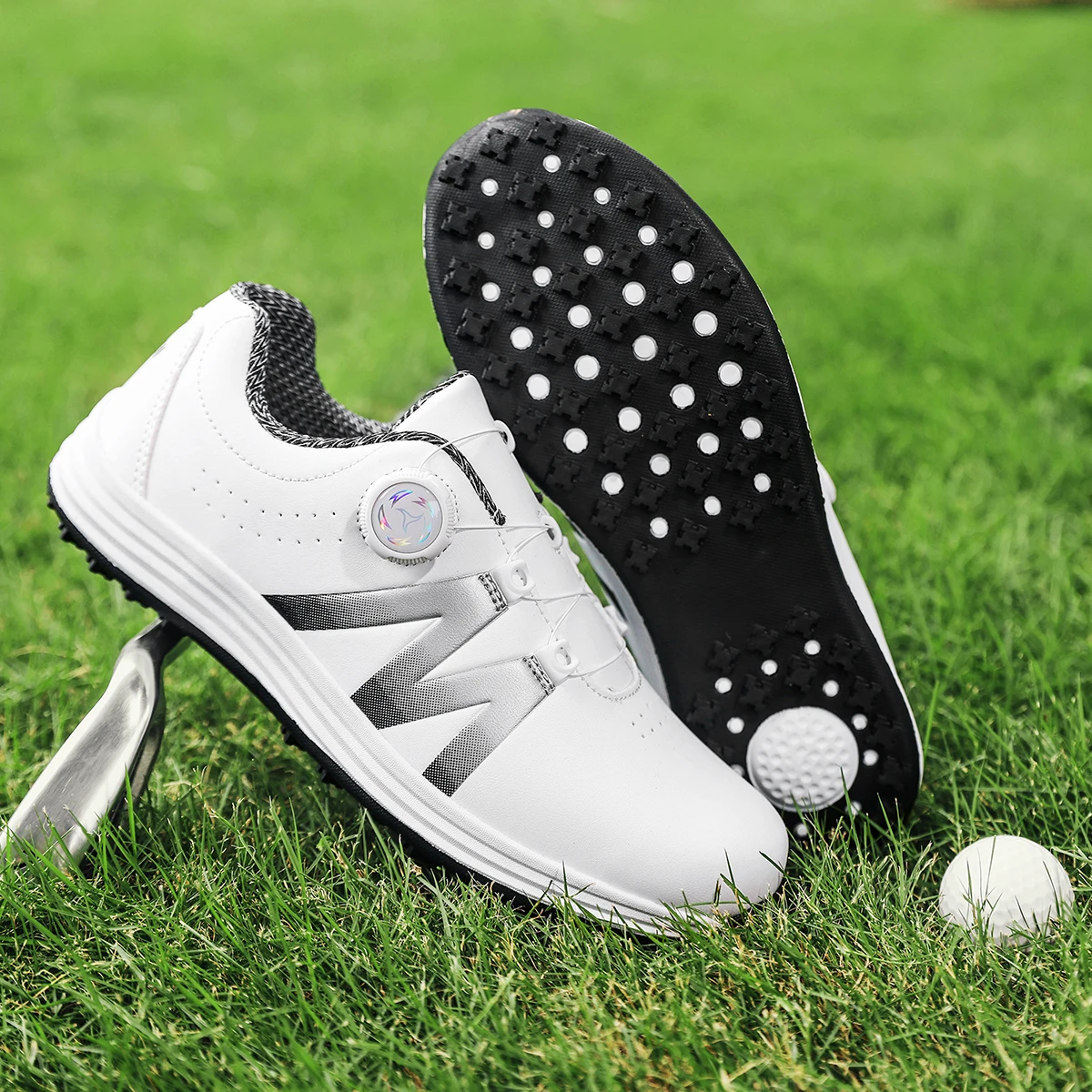 Golf Shoes Fashionable Simple Comfortable and Breathable Suitable for Outdoor Sports Casual Wear for Walking Hiking Traveling