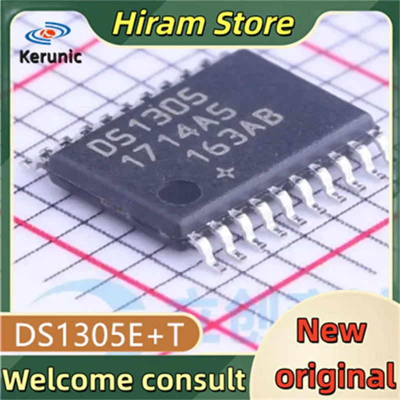 2PCS DS1305 New and Original DS1305E+T DS1305E 1305