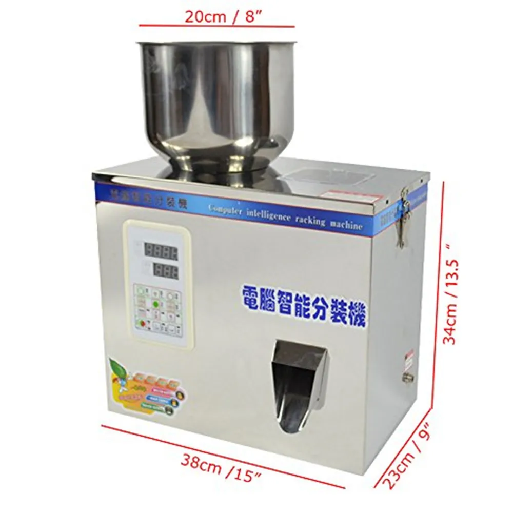 

New type 2-200g semi-automatic dry spice powder filling machine