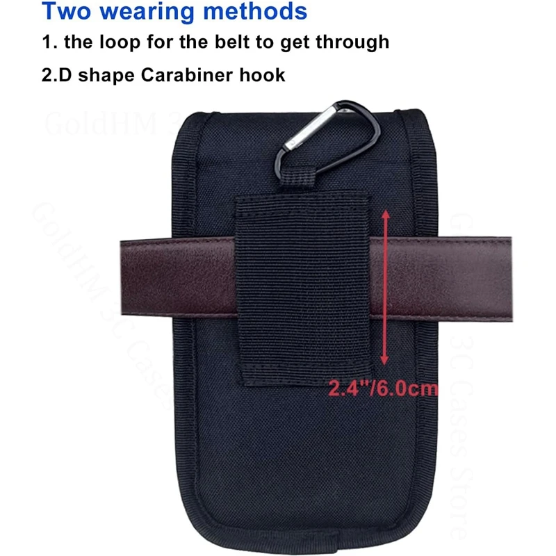 Multi-card Cover Waist Bag Phone Case Phone Pouch For Blackview BV4800SE BV8200 BV6200 Plus BV7300 BV8100 BV9300 BV4800 Pro Capa view 4