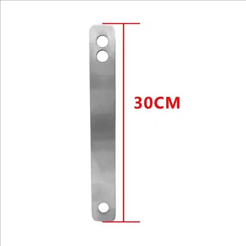 30cm Height Antenna Mounting Plate 3 Holes For Trimblle South CHCNAV Hi-Target GNSS GPS Surveying Stainless Steel Gasket
