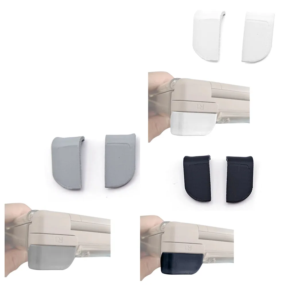 

2pcs Button Covers for Ayn Thor Game Console Accessories Black White Gray