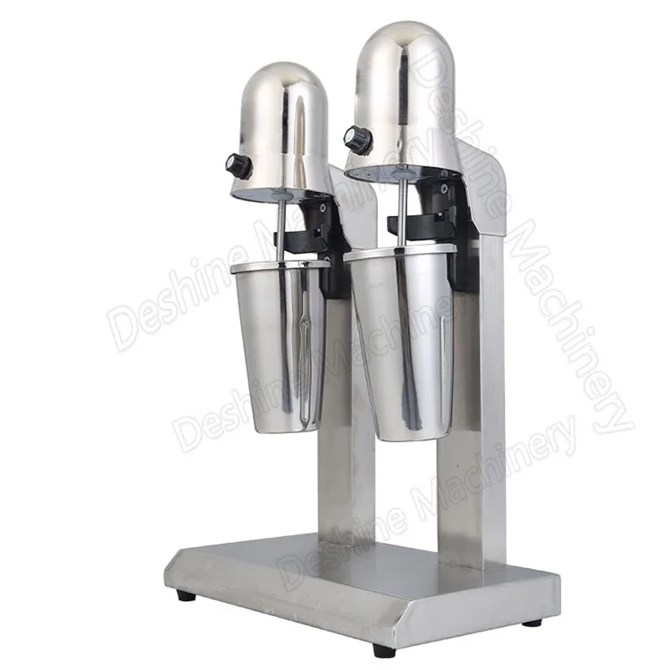 Stainless steel Milkshaker Milk shake machine Double cup Bubble tea Stirring 18000rpm Double Speed Mixer Beverage stirrer