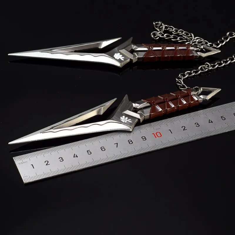 Ninja Kunai Valorant Jogo Periféricos Modelo de Liga, Kuronami Nenhum Yaiba Toy, Segurança Acessórios Ornamento, Presente para o Menino, 18cm