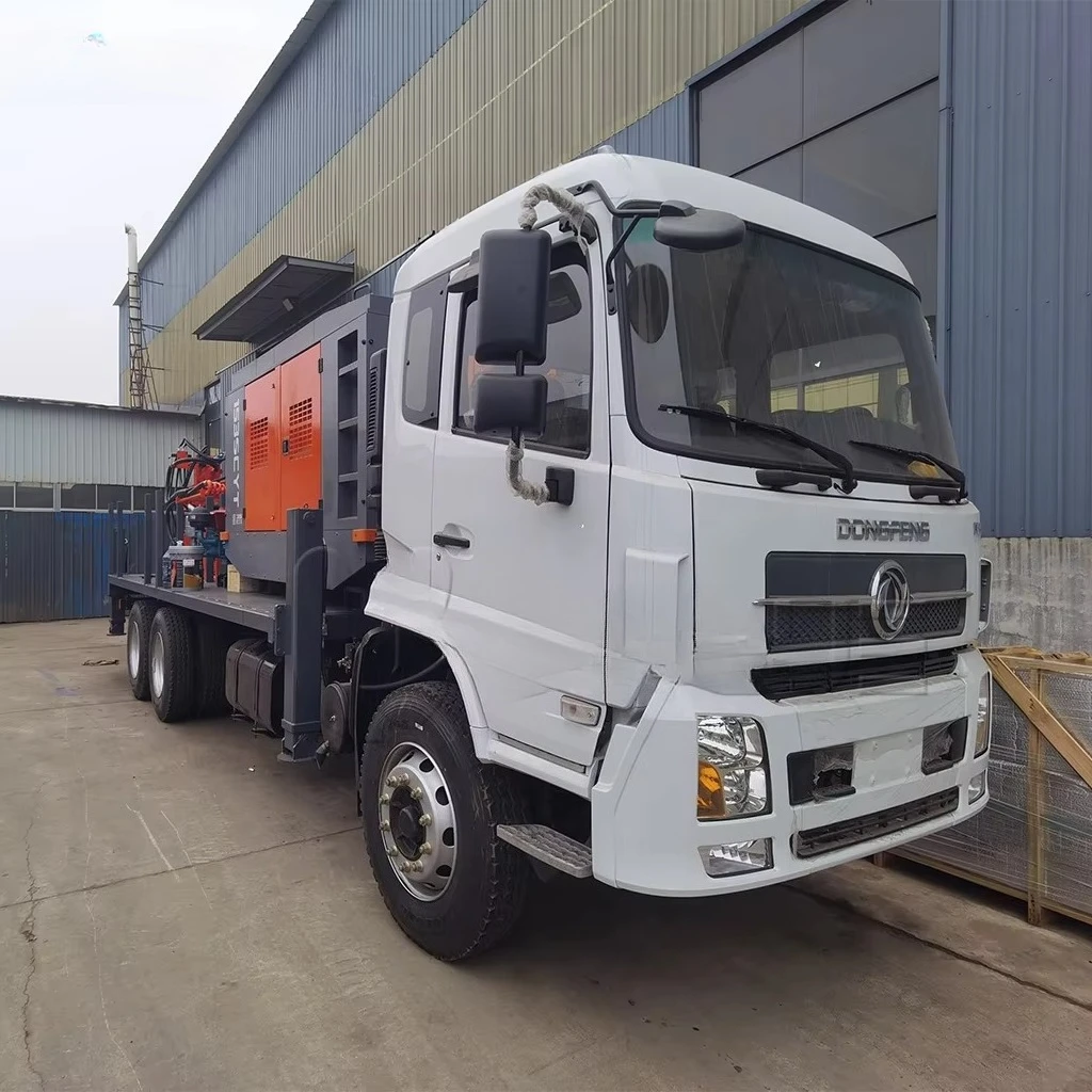 Farm Irrigation 600m Hydraulic Crawler Diesel Water Well Drilling Rig Borehole Pump Machine for Africa