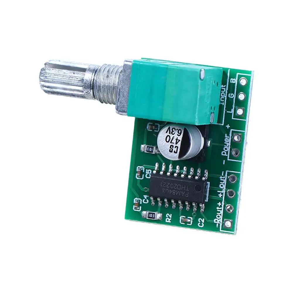 Power Audio 6V 12V PAM8403 Wirelessl USB Power Supply Amplifier Board Bluetooth 5.0 Audio Module Car Player MP3 Decoding Board
