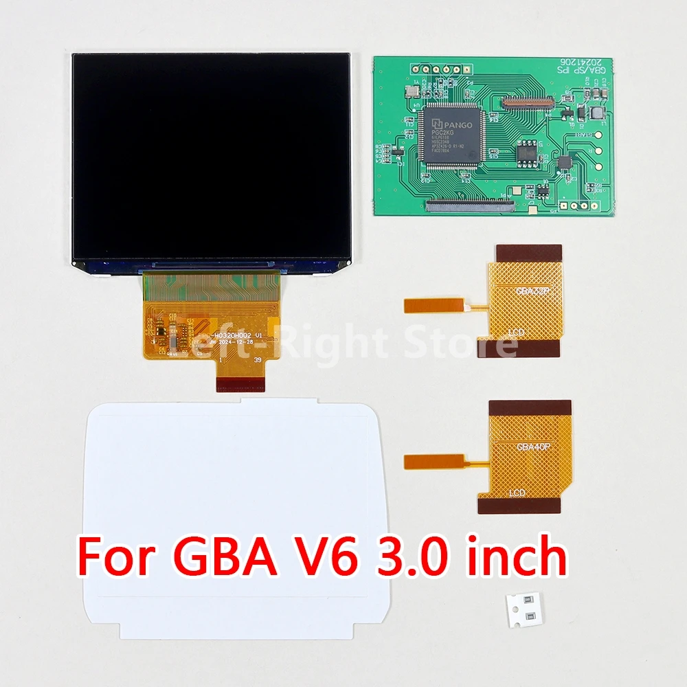 

1 комплект для GBA IPS V6 6,0 3,0-дюймовый IPS ЖК-экран с функцией экранного меню для GameBoy Advanc GBA