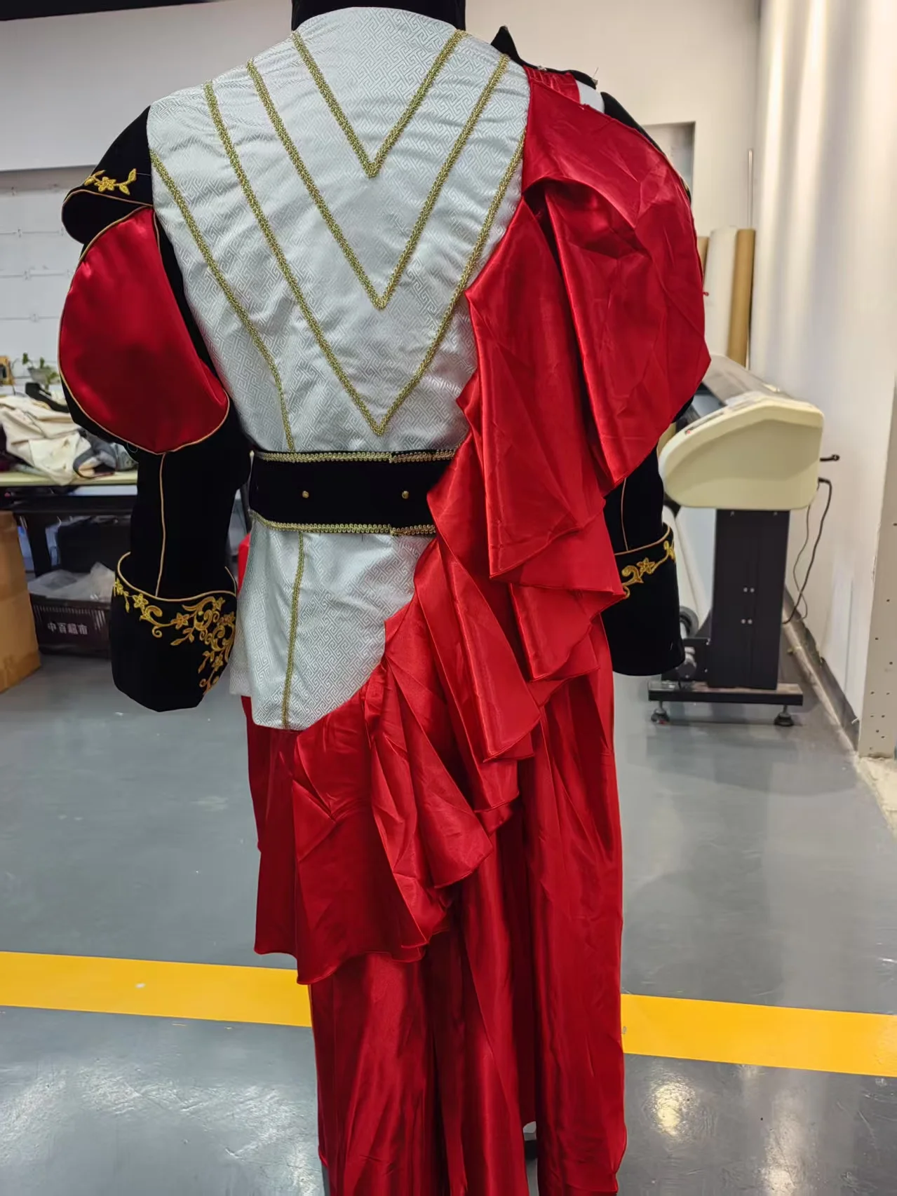 빅토리아 시대의 우아한 고딕 왕자 노블 필립 코스프레 남자 볼 슈트 중세 리젠시 의상