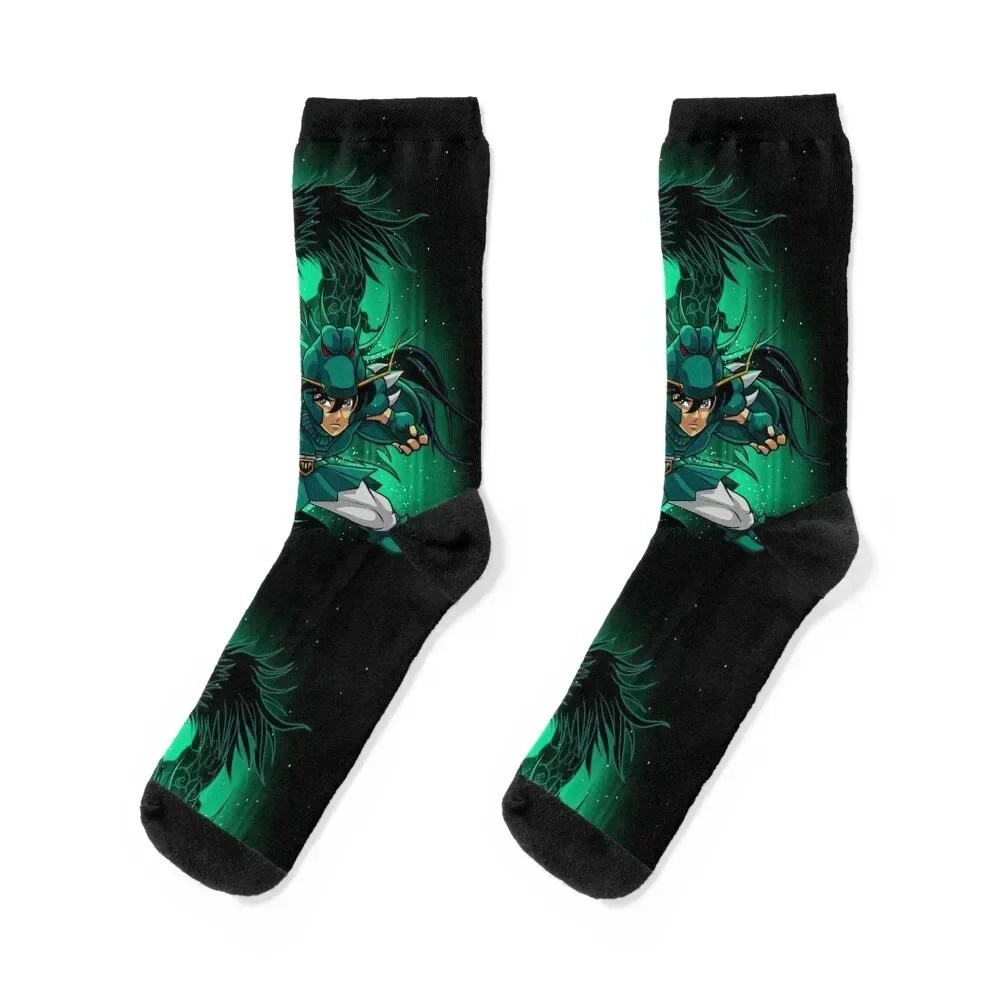 

Shiryu of Dragon Socks christmas gift gifts Children's snow Man Socks Women's